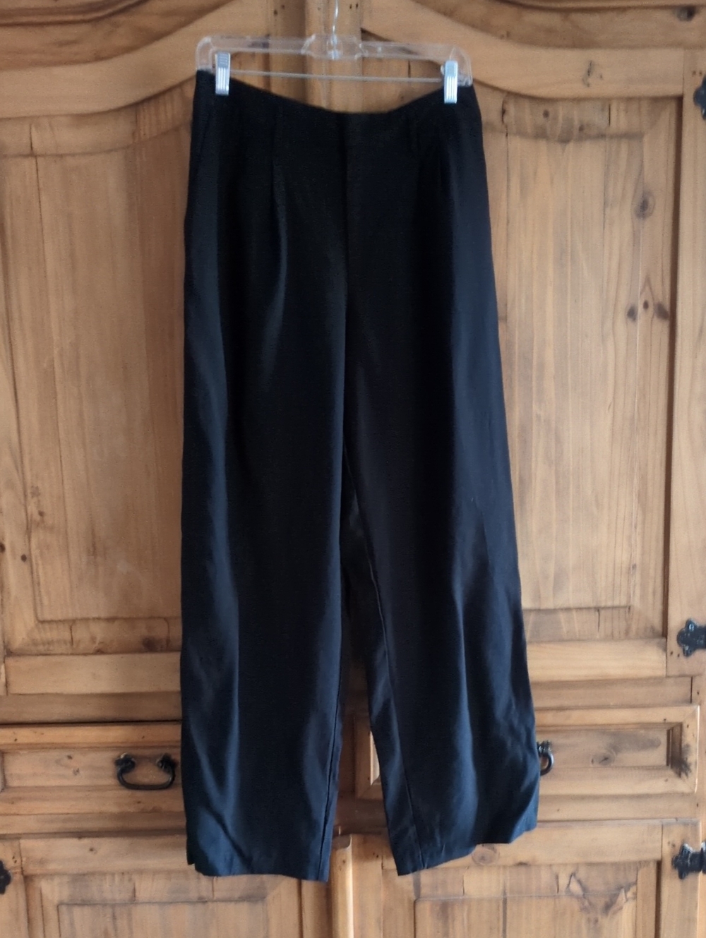 a new day Black Wide-Leg Trousers